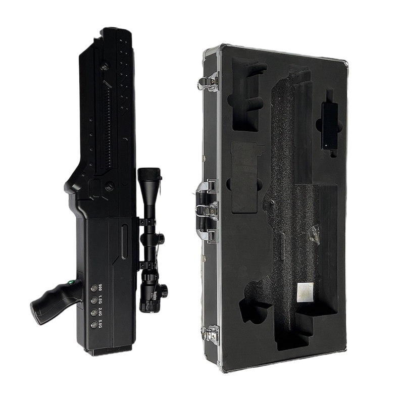  赛罕手持便携式枪型低空防御反制四通道A型