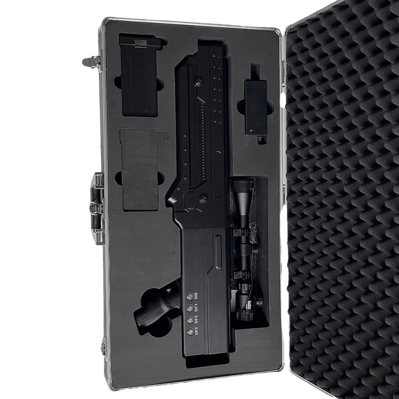  赛罕手持便携式枪型低空防御反制四通道B型